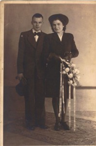 Wegen, Johannes van der 09.11.1922 & Maatje de Voogd (foto)