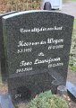 Wegen, Cornelis Th. van der 08.07.1922 (Roosendaal, begraafplaats Zegestede)