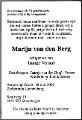 Berg, Marijn van den 06.03.1922