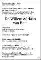 Ham, Willem A. van 13.01.1937