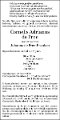 Pree, Cornelis A. de 26.07.1923